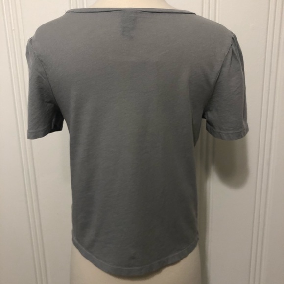 Wild Fable Puffy Short Sleeve Tee Gray Small - Picture 6 of 16